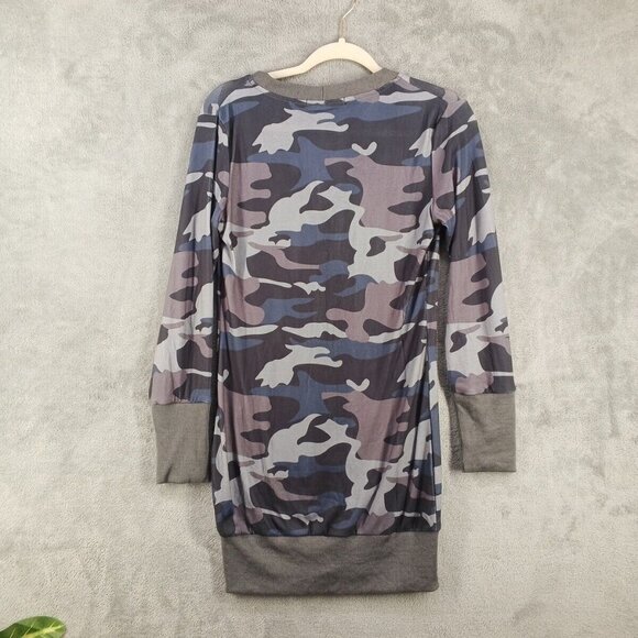 NWT MEROKEETY Light Dress Sweater Size SMALL(4-6)Camouflage Knit Casual - Picture 9 of 12